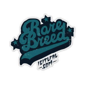 Rare Breed" 5" 3D Sticker - Ocean