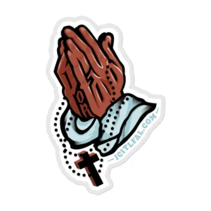 Por Favor" 5" Holographic sticker