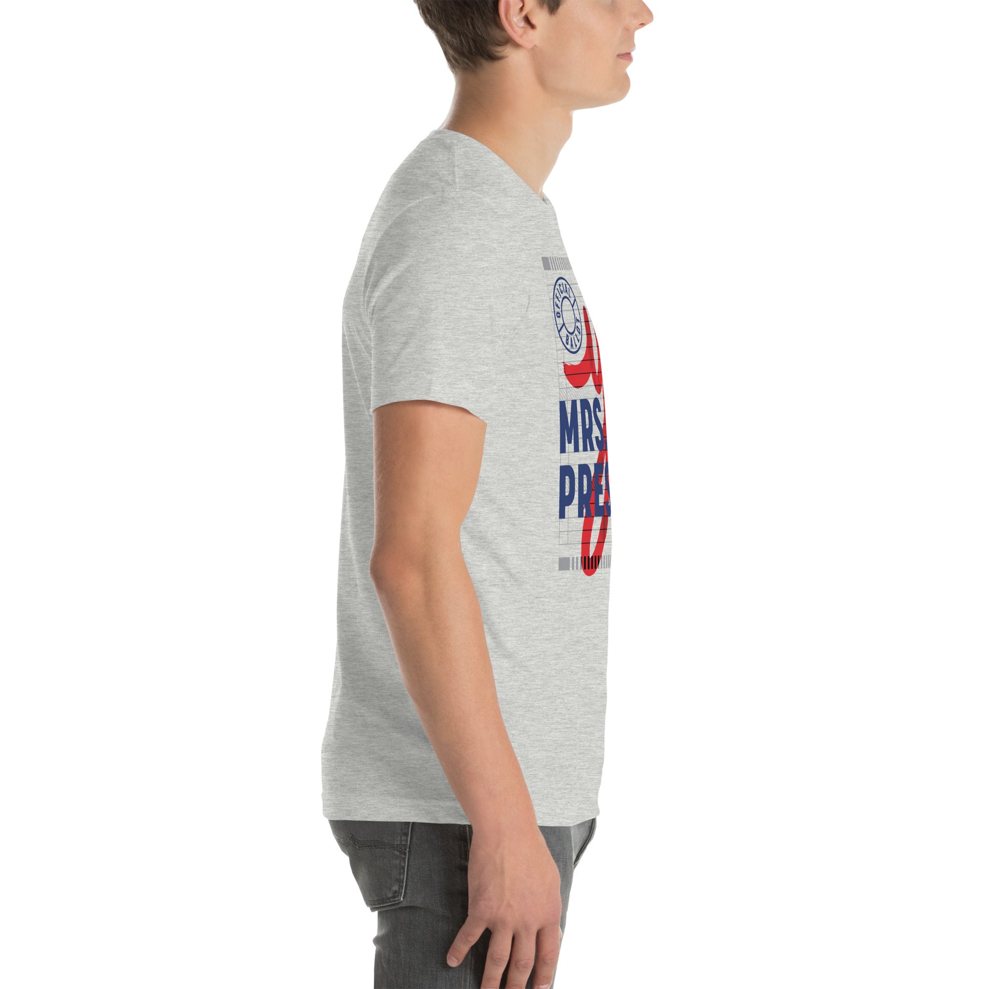 Yes Mrs President” Unisex Tee - Light - Image 14