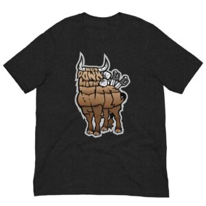 Not Down" Unisex Tee - Tan Bull
