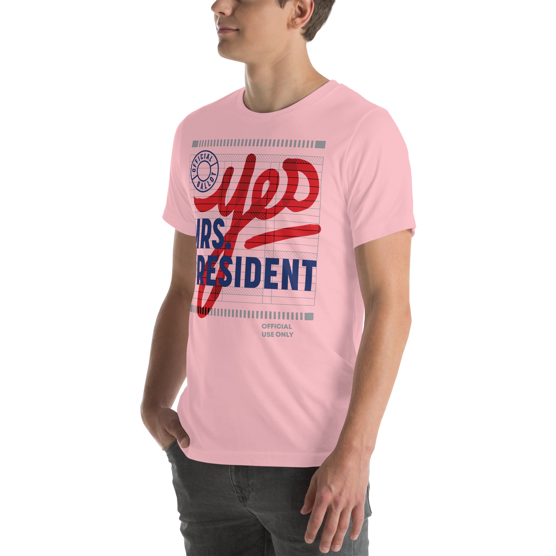 Yes Mrs President” Unisex Tee - Light - Image 22